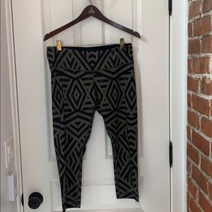 LuluLemon Wunder Under crop legging worn once